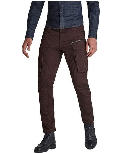 G-Star RAW Rovic Zip 3d Straight Tapered Trousers - Blue