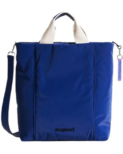 Desigual Bols_happy Bag Estam Shopping - Blue
