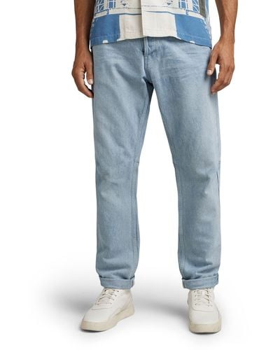 G-Star RAW Grip 3D Relaxed Tapered Jeans - Blu