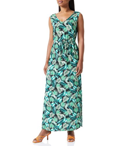 Vero Moda Vmeasy SL Tank Maxi Dress R1 Wvn Ga - Verde