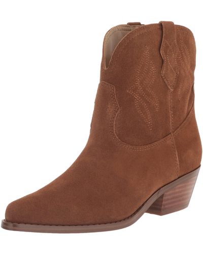 Nine West Texen Ankle Boot - Brown