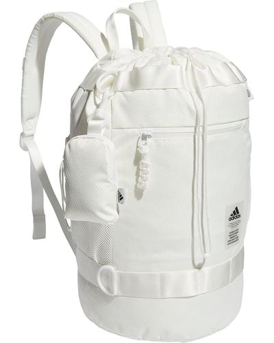 adidas 's Bucket Backpack Bag - White