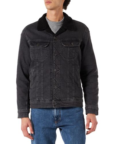 Lee Jeans Sherpa Jacket Giacca di Jeans - Nero