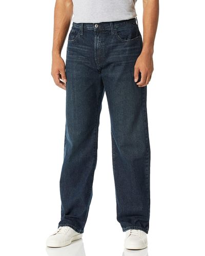 Nautica Loose Fit 5 Pocket Hose Jeans - Blau