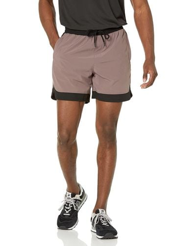 Amazon Essentials Active Stretch Woven Shorts - Gray