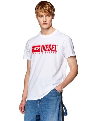 DIESEL Weißer T Diegor L6 T -Shirt