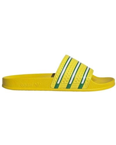 adidas Adilette Slide Sandale - Gelb