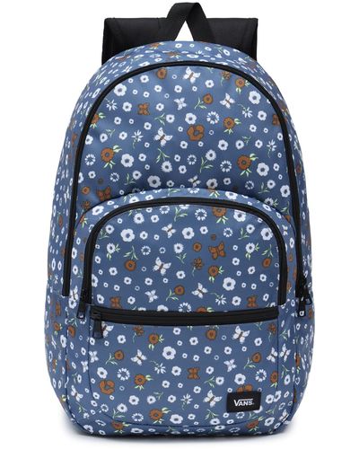 Vans Ranged 2 Prints Backpack - Bleu