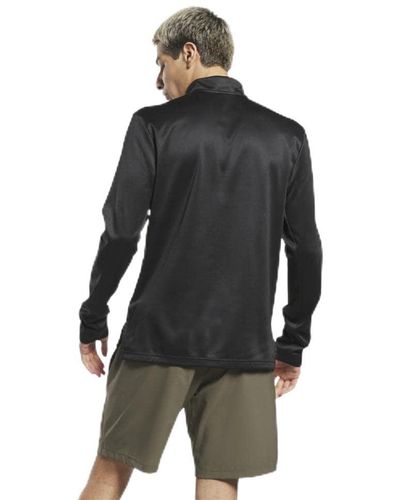 Reebok Quarter-zip Sweatshirt - Black