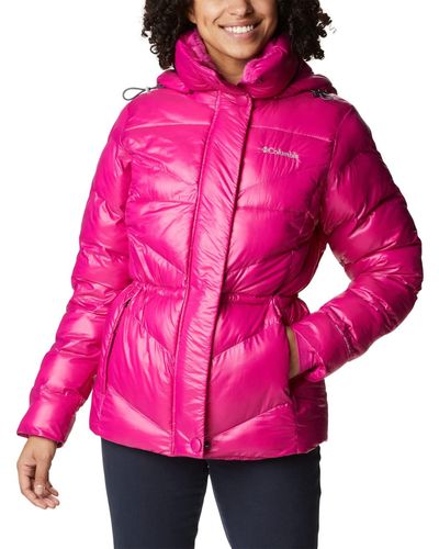 Columbia Peak To Park Ii Insulated Hooded Jacket - Pink
