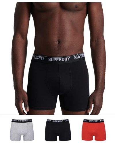 Superdry Boxer Multi Triple Pack Ondergoed - Meerkleurig