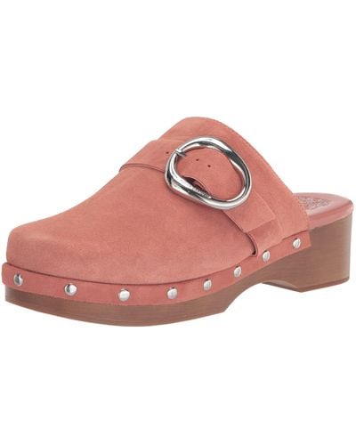 Vince Camuto Footwear Canzenee Buckle Clog - Red