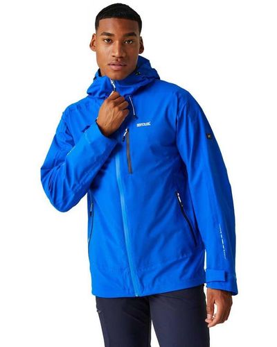 Regatta S Okara Full Zip Waterproof Breathable Jacket - Blue