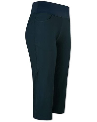 PUMA S Pwrshape Golf Capri Trousers Navy Blazer Xl - Blue