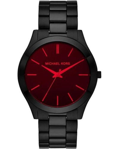 Mk black watch mens hot sale