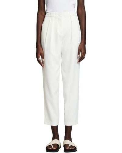 Esprit Collection 023eo1b314 Trousers - White
