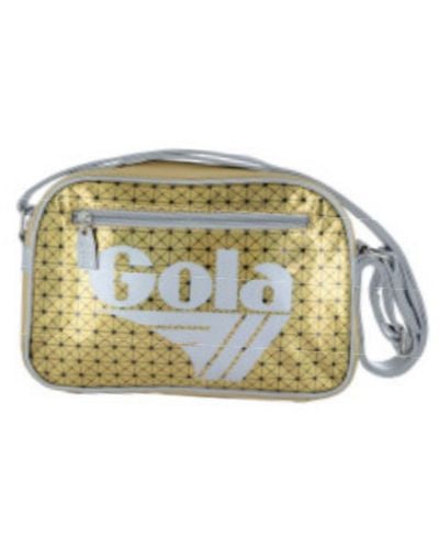 Gola BORSA ZCUC014 Mini Redford 3D HOLOGRAM GOLD/SILVER - Metallizzato