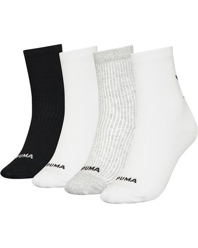PUMA Cat Logo Rib Clasic Sock - Black
