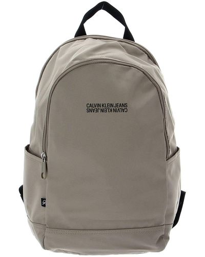 Calvin Klein CKJ Sport Essential Campus Backpack Crockery - Grau