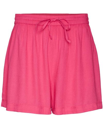 Vero Moda Vmbumpy Shorts Wvn Noos - Pink