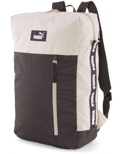 PUMA EvoEss Box Backpack Pebble Gray - Gris