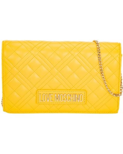 Love Moschino Women Crossbody Bags Yellow