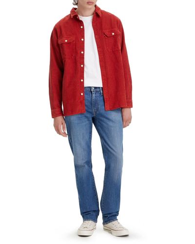 Levi's 514 Straight Jeans - Rouge