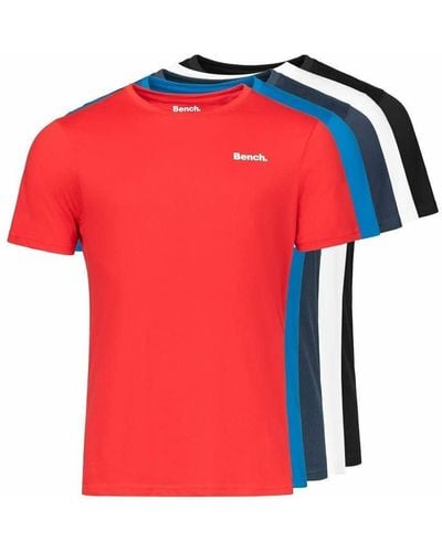 Bench Shirt Set – Packung mit - Rot