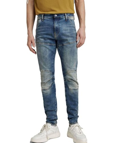 G-Star RAW 5620 3d Skinny Fit Jeans - Blauw