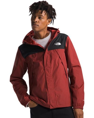 The North Face Antora Waterproof Jacket - Red