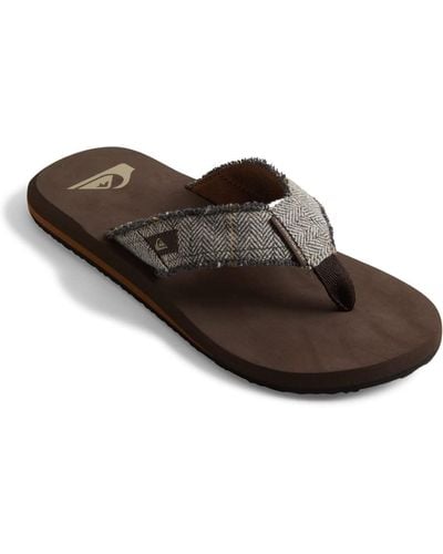 Quiksilver Sandals For - Brown