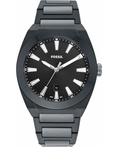 Fossil Everett CE5027 -Armbanduhr - Mettallic