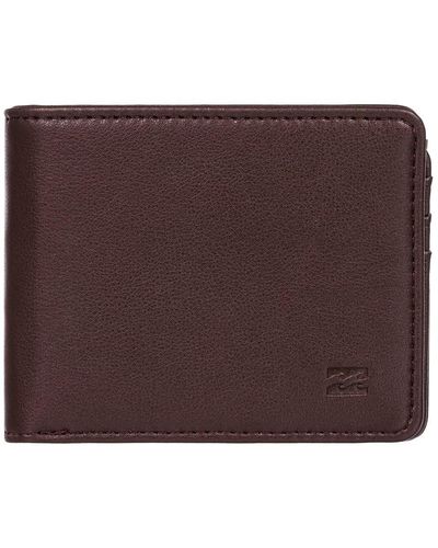 Billabong Vacant Leather Wallet For - Brown