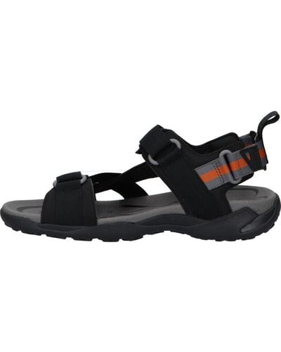Geox U Terreno + Grip B Sports Sandal - Black