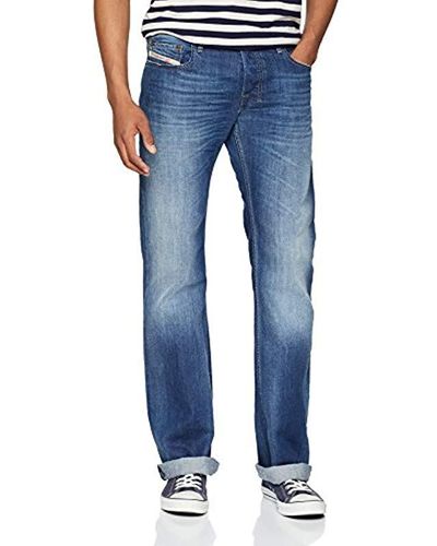 DIESEL Zatiny Bootcut Jeans Uomo - Blu