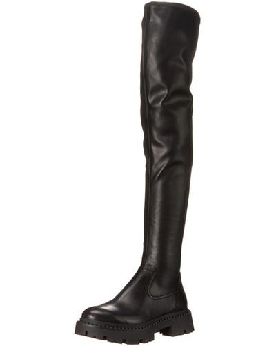 Ash Gill Over-the-knee Boot - Black