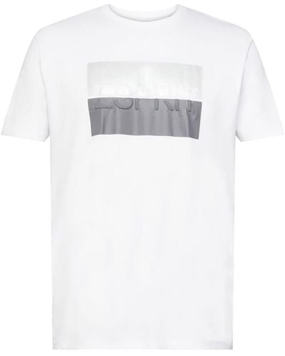 Esprit 122ee2k302 T-Shirt - Blanc