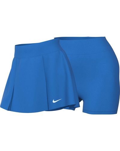 Nike Rok W Nk Df Advtg Skrt Reg - Blauw