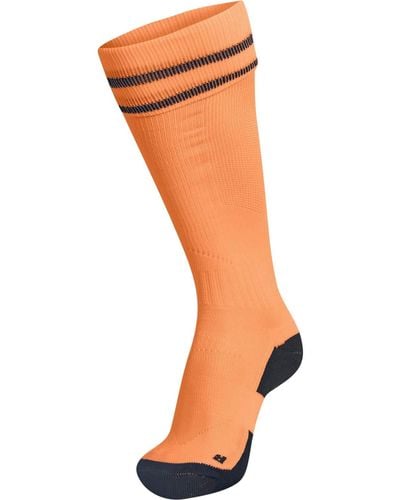 Hummel Stutzen Element Football Sock 204046 Tangerine 39-42 - Orange