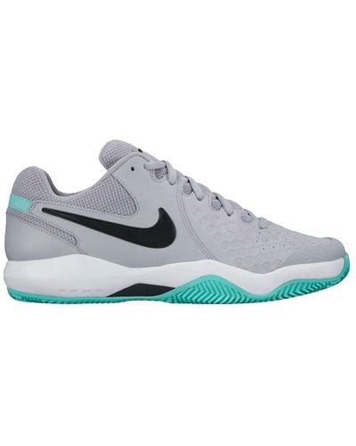 Nike Air Zoom Resistance Clay Grey Black N922064 013 - Blue