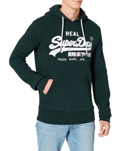 Superdry Vl Embroidery Hood Sweater - Meerkleurig