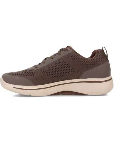 Skechers Mens Gowalk Arch Fit-athletic Workout Walking Shoe With Air Cooled Foam Sneaker - Brown