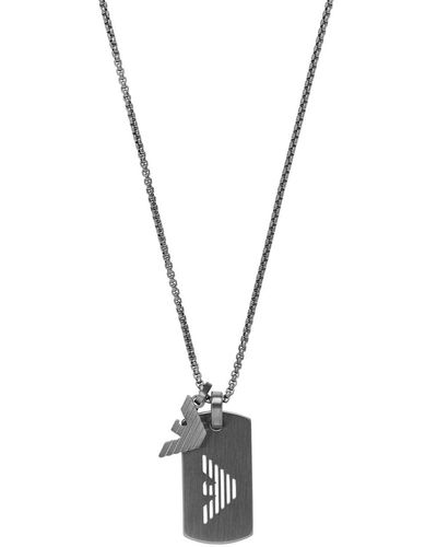Emporio Armani Halskette Für Männer - Mettallic