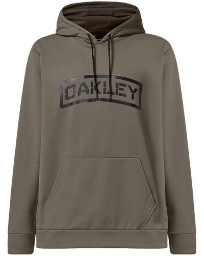 Oakley Si Tab Hoodie Shadow Medium - Grey