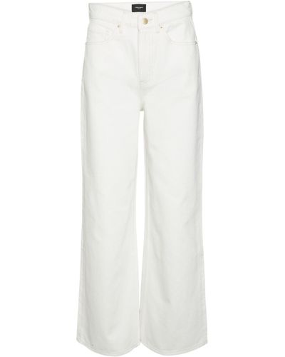 Vero Moda VMKATHY SHR Wide CLR Jeans - Weiß