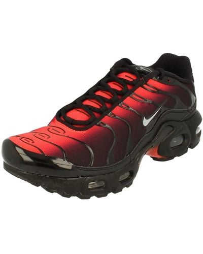 Nike Air Max Plus GS Running Trainers DD3229 Sneakers Chaussures - Rouge