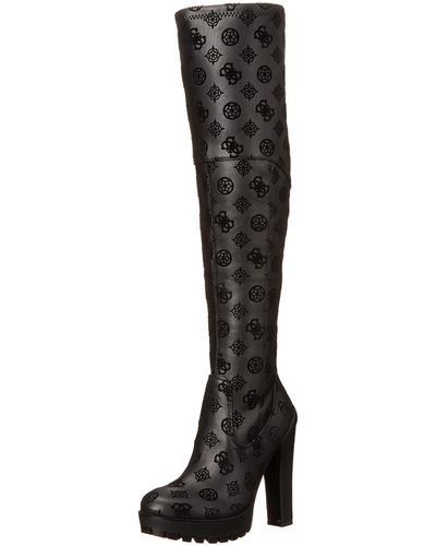 Guess Taylin Over-The-Knee Boot - Nero