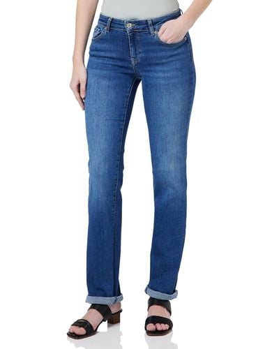Vero Moda VMDAF MR Straight DO317 NOOS Jeans - Blau