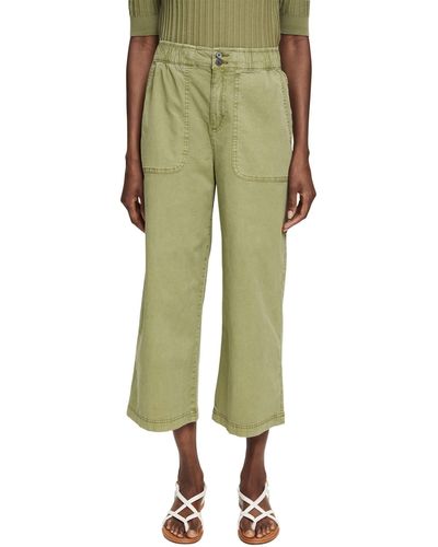 Esprit 042ee1l302 Pantaloni - Verde