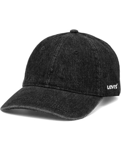 Levi's Mixte Essential Cap HEADGEAR - Noir